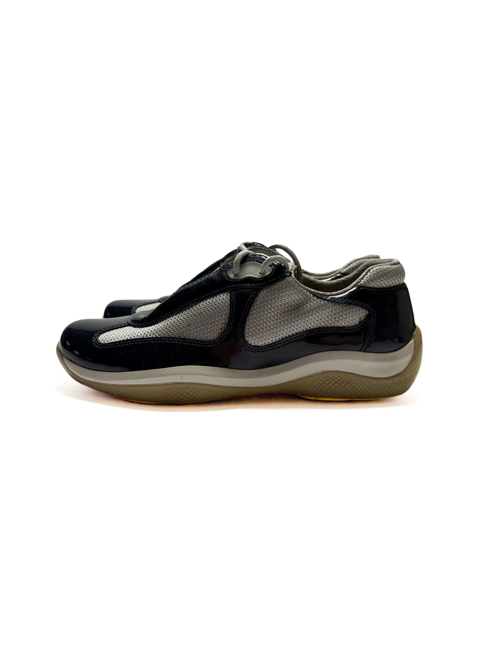 Prada America’s Cup Diamond Blue Shoe 2000s