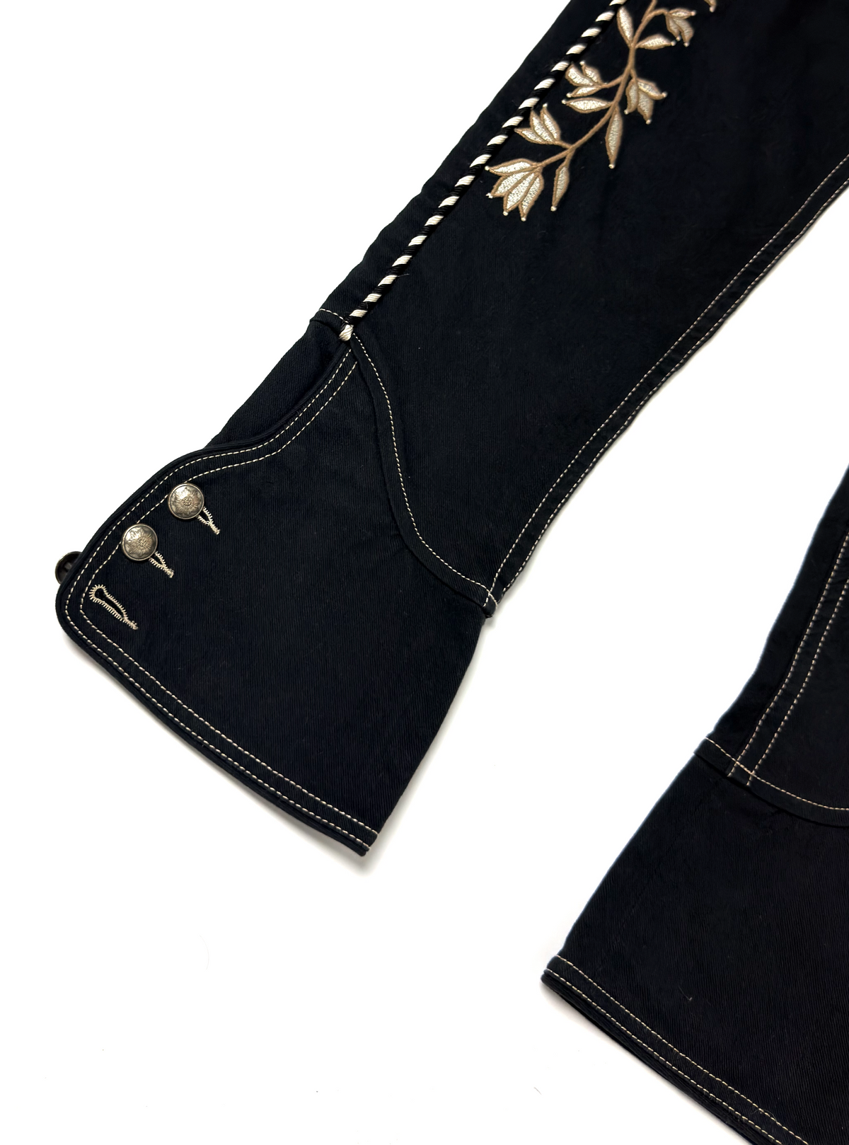 Isabel Marant Embroidery Flower Flared Pant