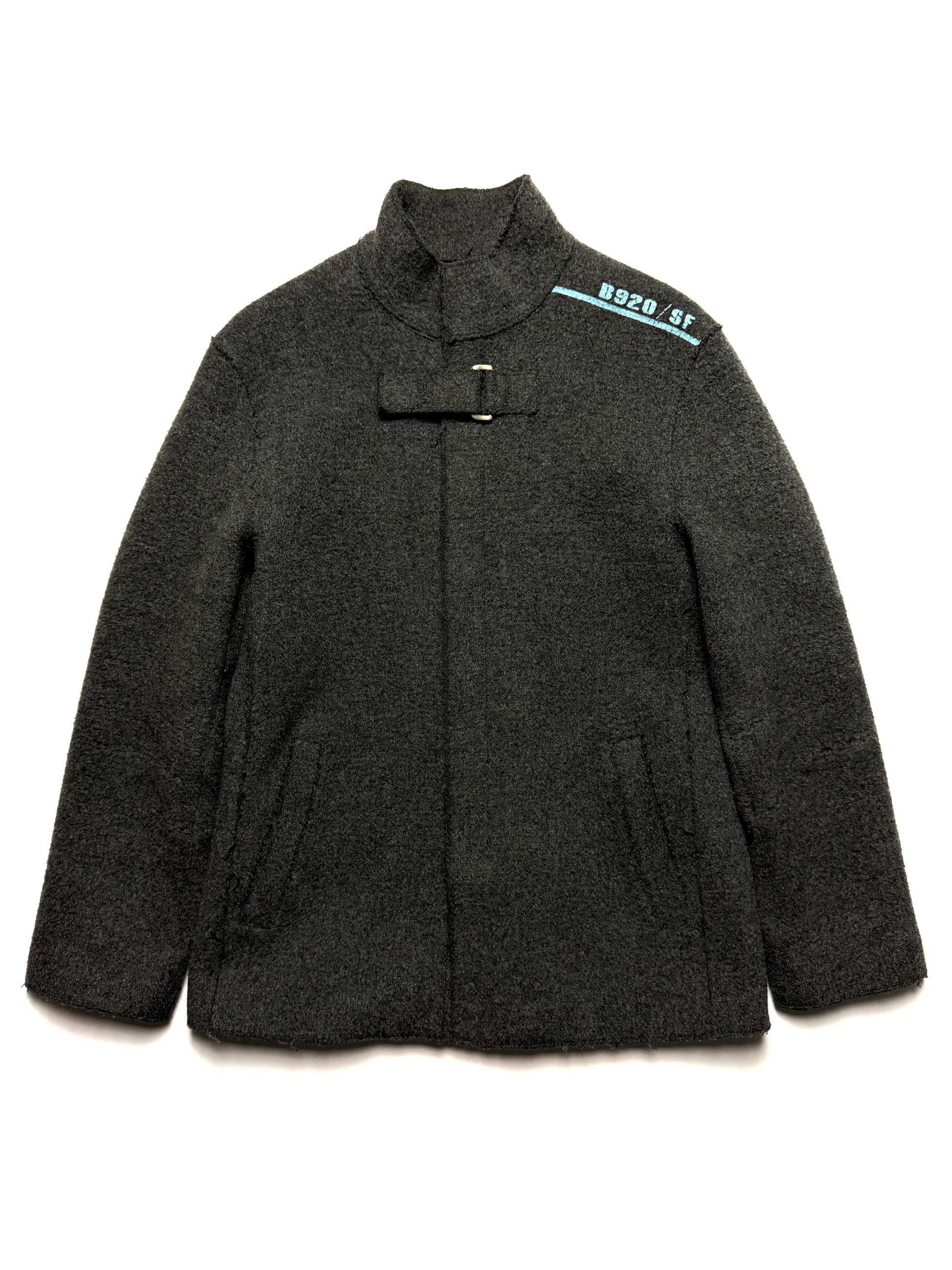 PPFM Wool Zip Up Parka Jacket