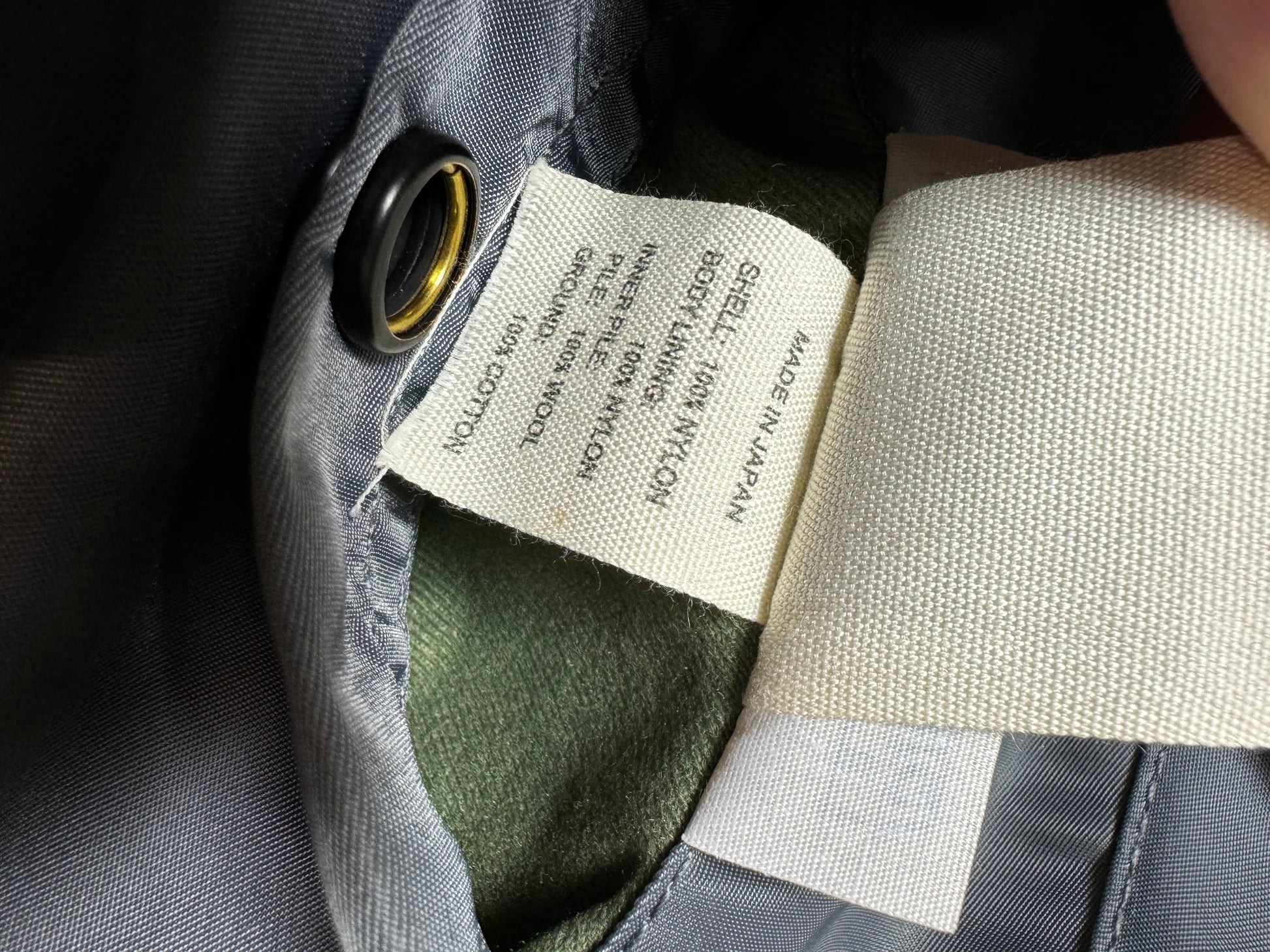 Toy MCcoy Gunmetal US Airforce Bomber MA-1 Jacket