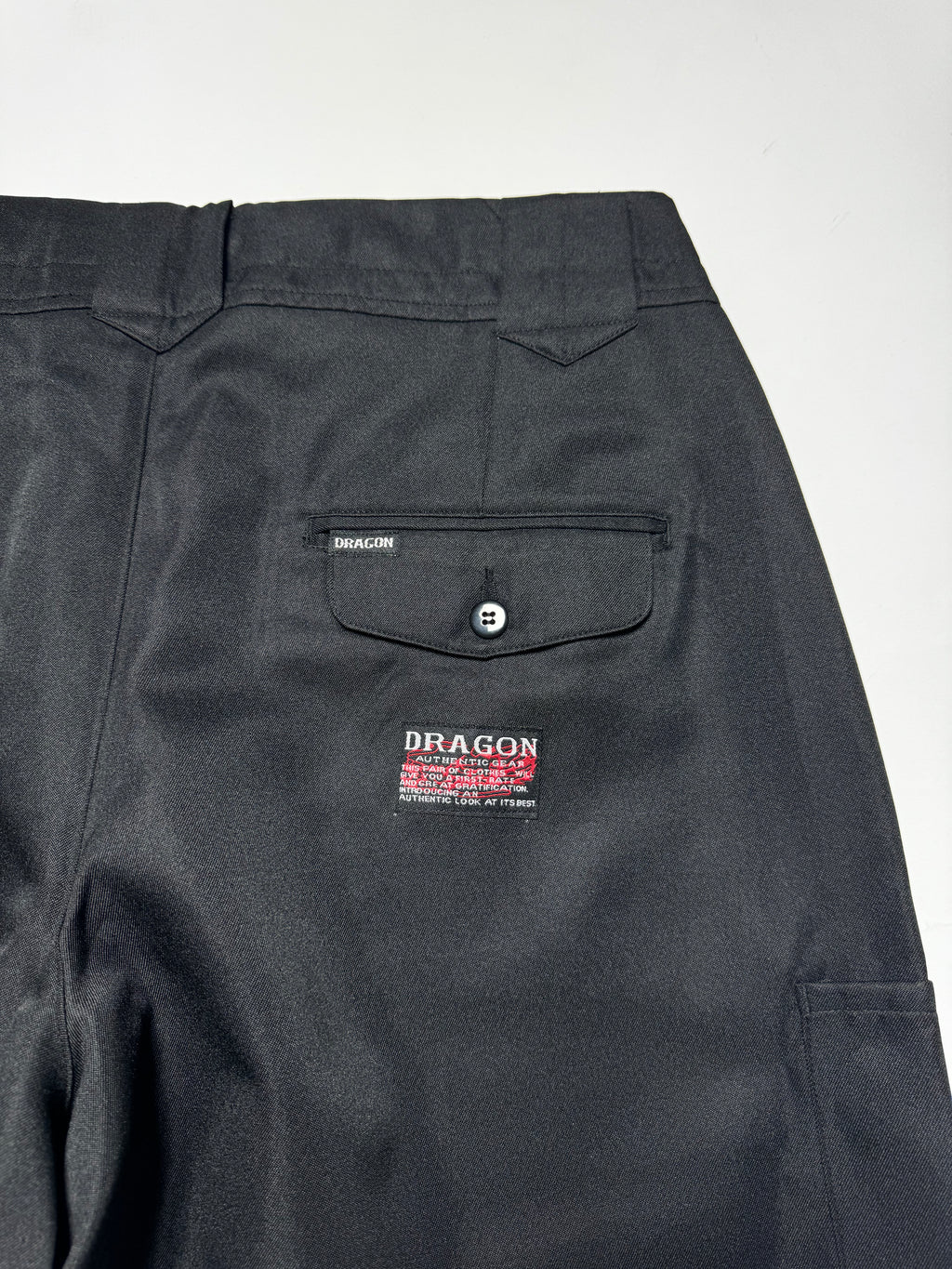 Japanese Workwear Tobi Pant Dragon Black