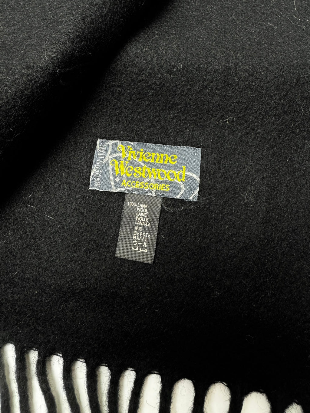 Vivienne Westwood Black Scarf