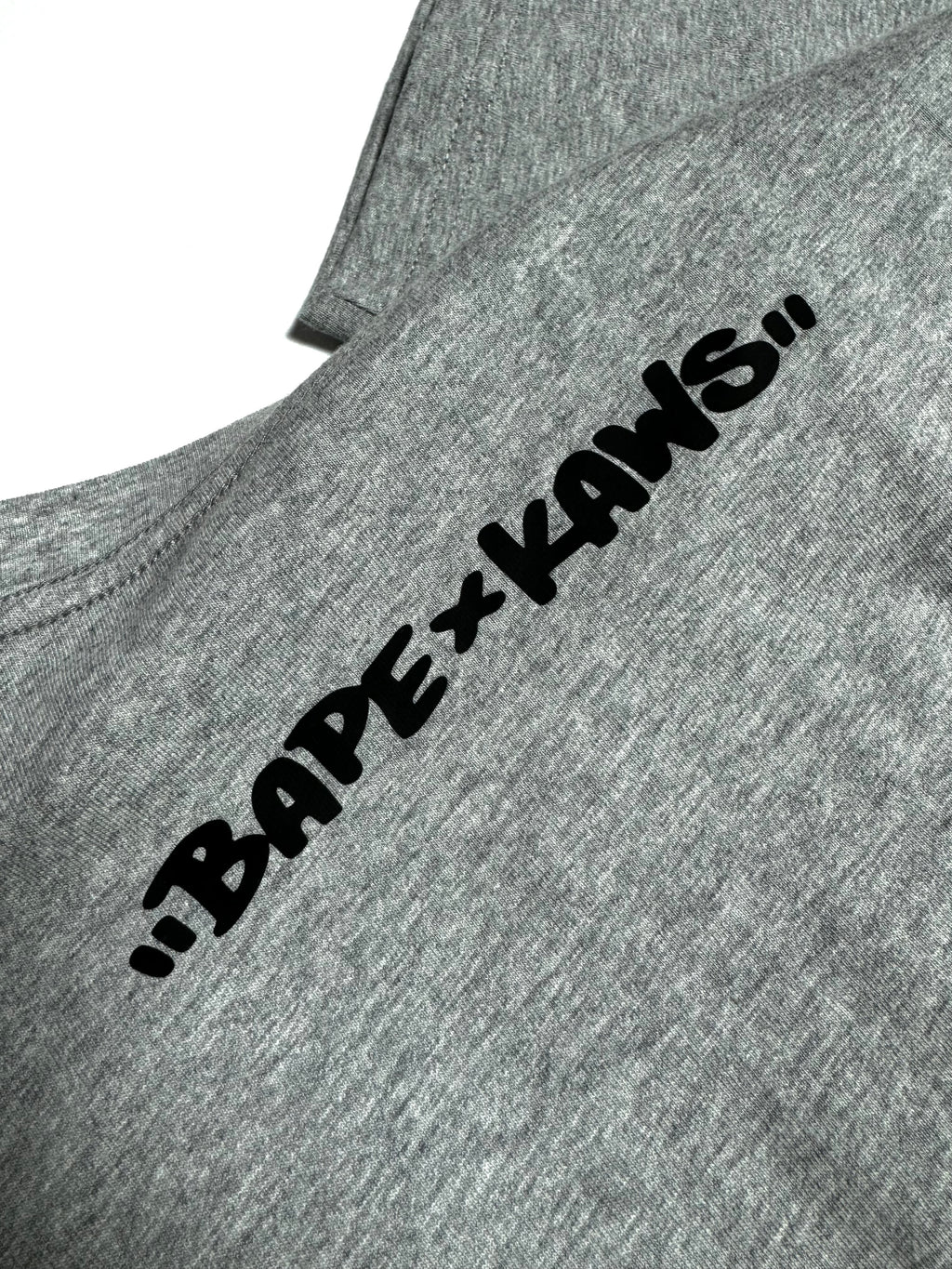 Bape x Kaws Grey Tee