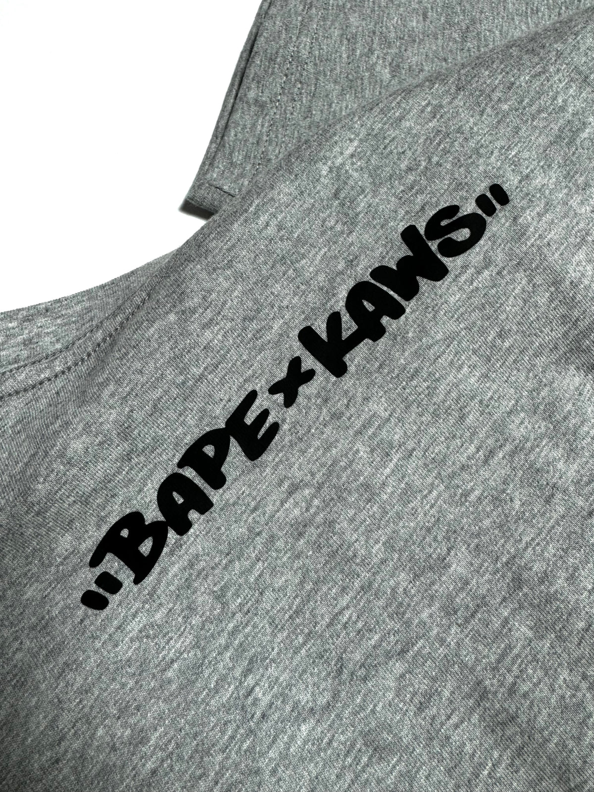 Bape x Kaws Grey Tee