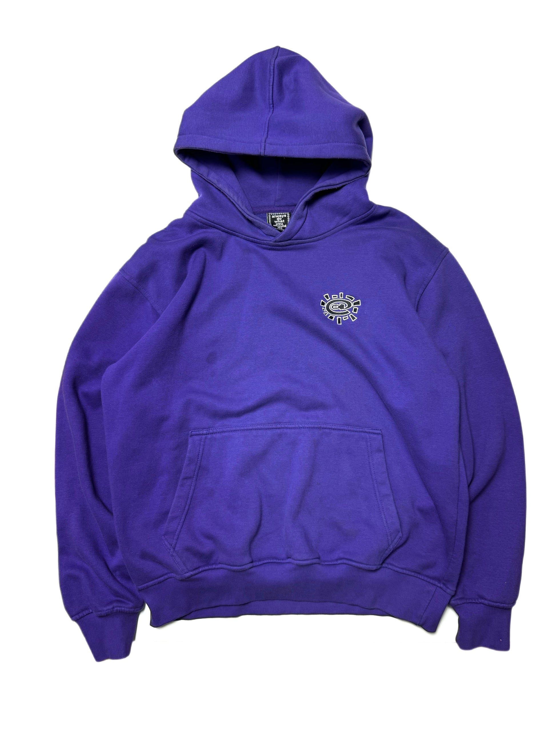 Always do what you should do Purple Hoodie S2