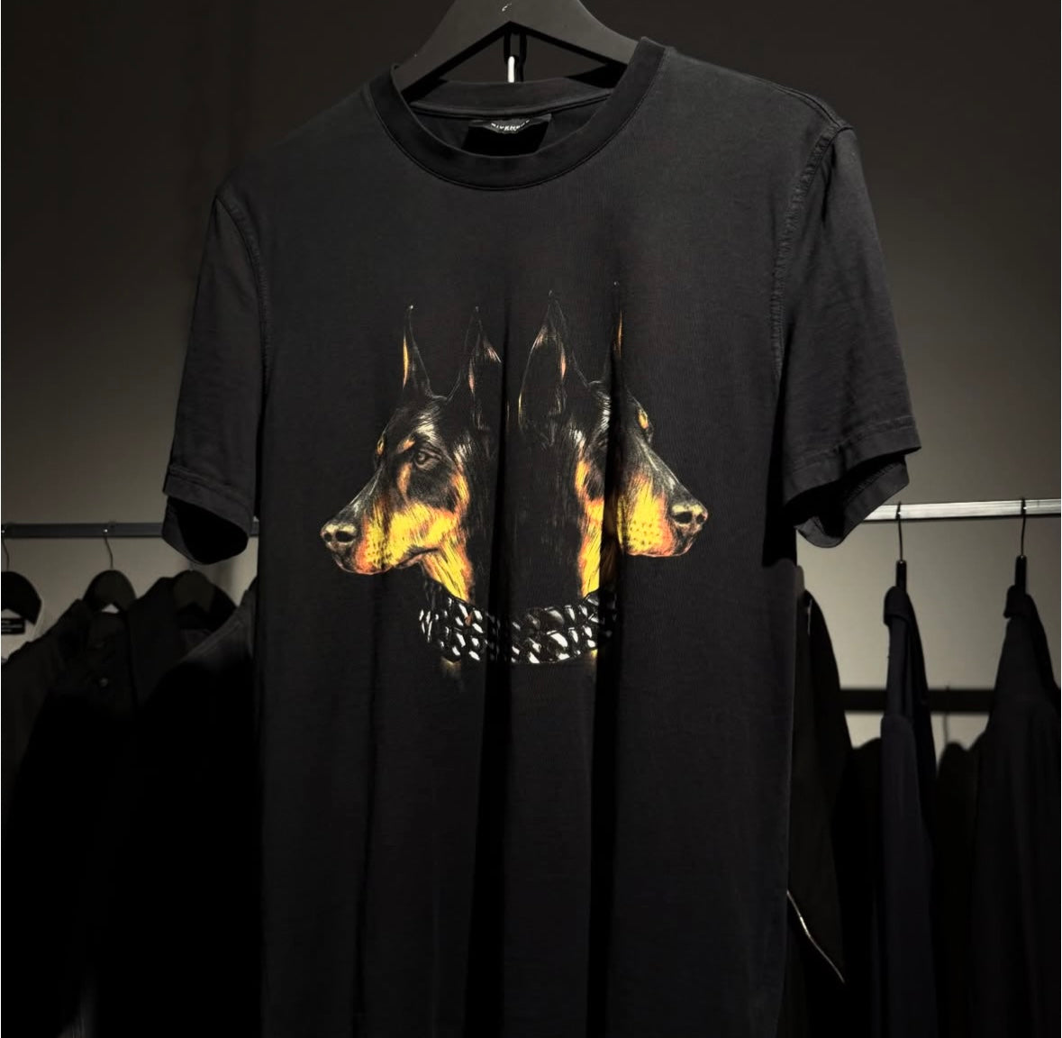Givenchy Twin Doberman Tee 2013s