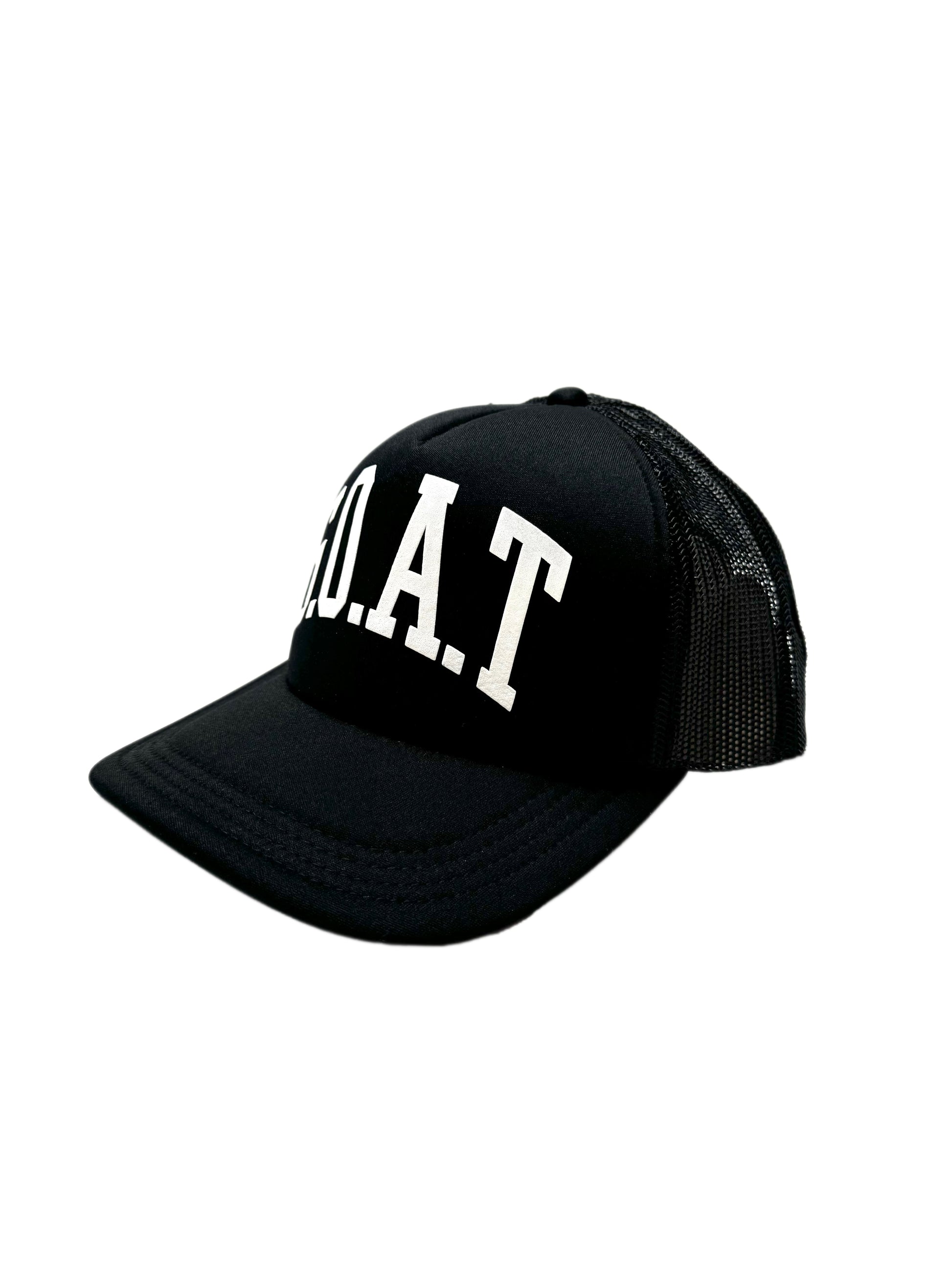 G.O.A.T Black Trucker Hat
