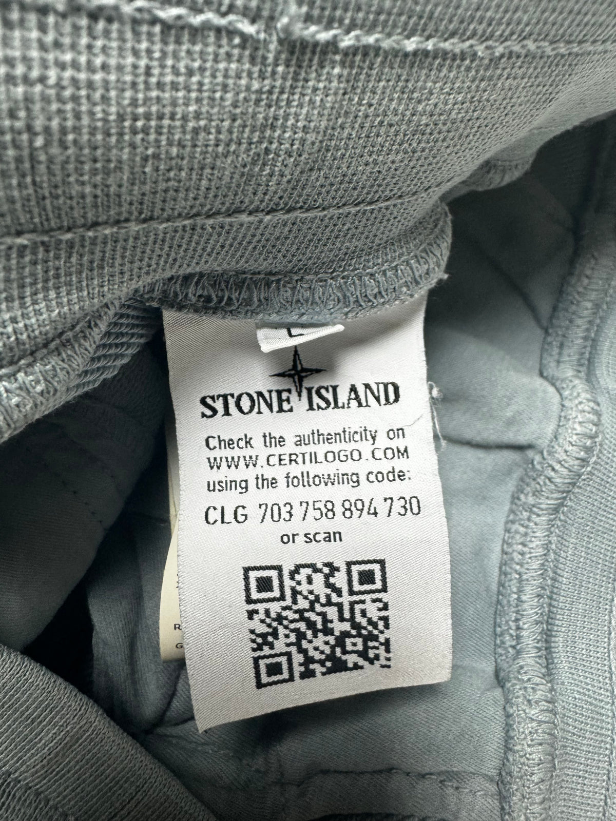 Stone Island Grey Sweatpant