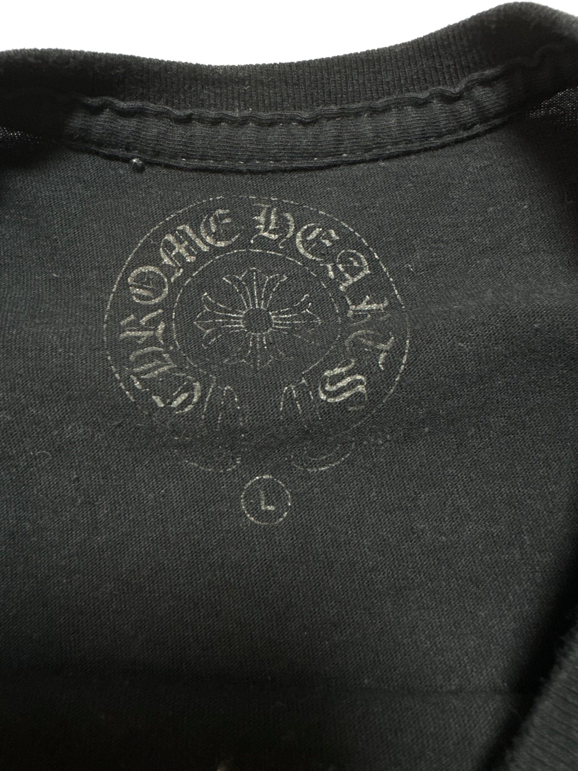 Chromehearts Vertical Flag Pocket Tee