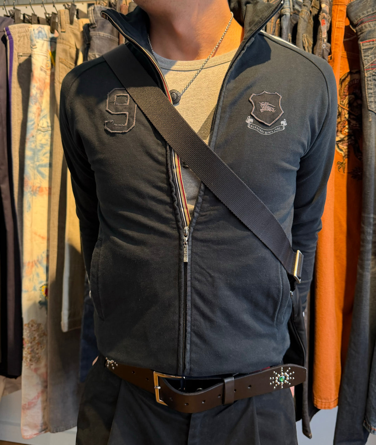 Burberry Black Label Balck Track Jacket