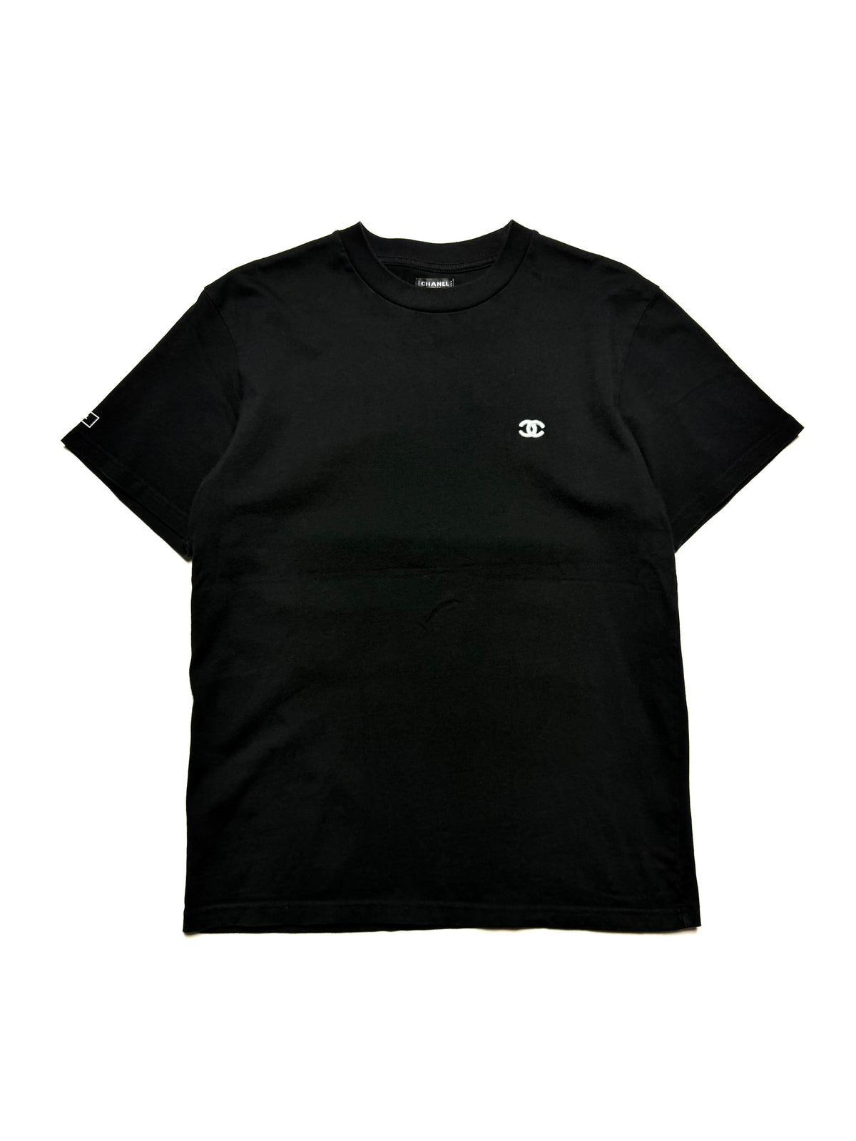 Chanel Uniform Black Tee 23S