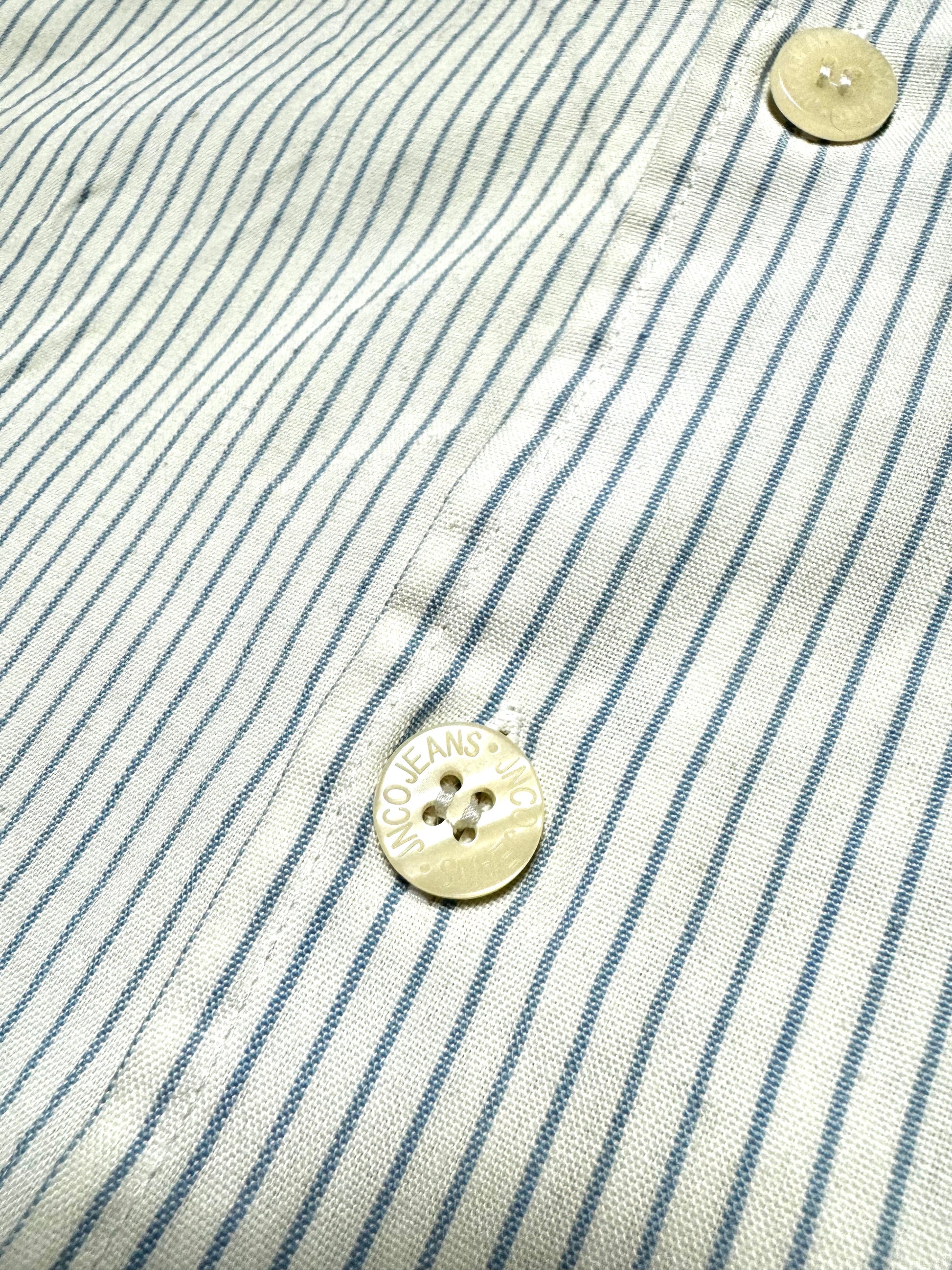 JNCO White Short Sleeve Dragon Shirt