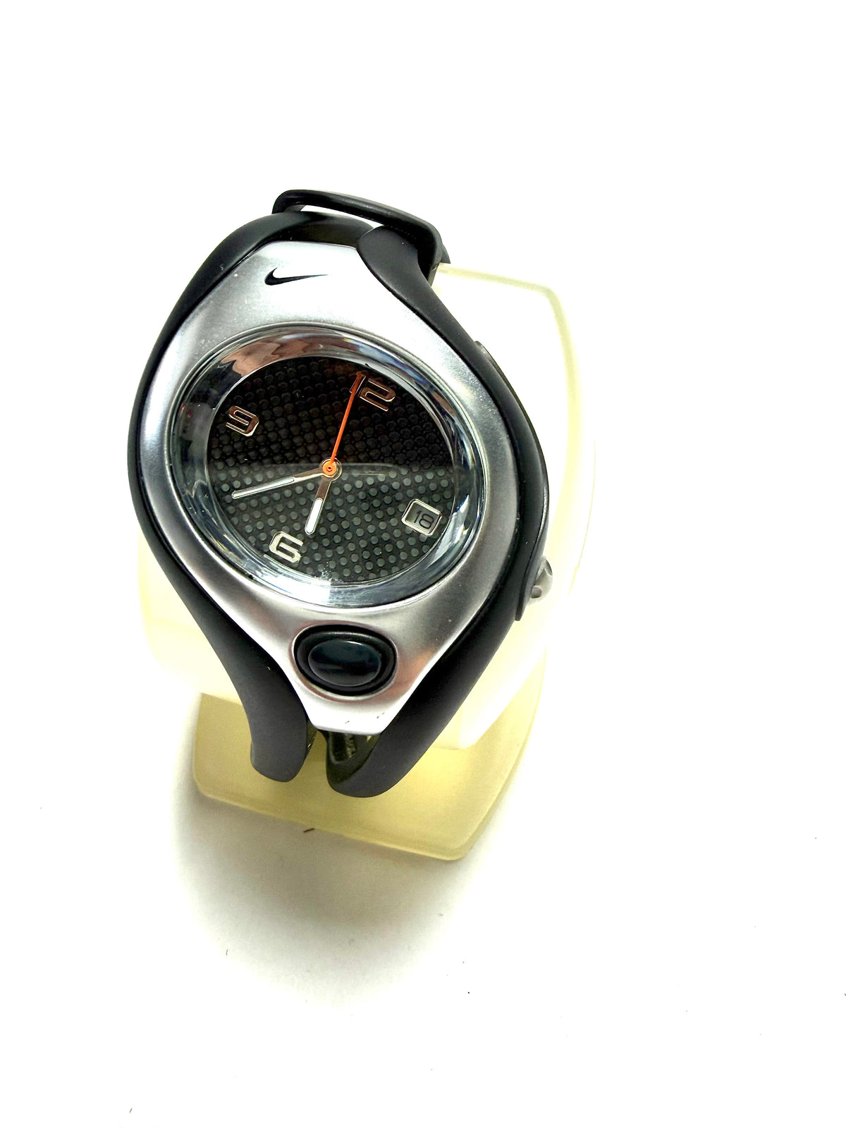 Nike 2000s Black Silver Triax Watch