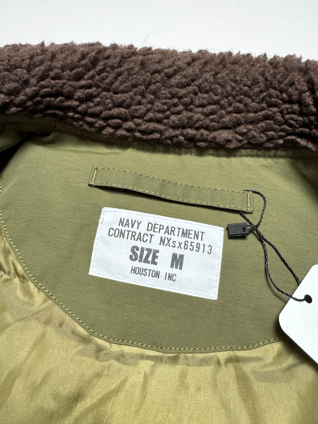 USN Navy Deck Olive Jacket