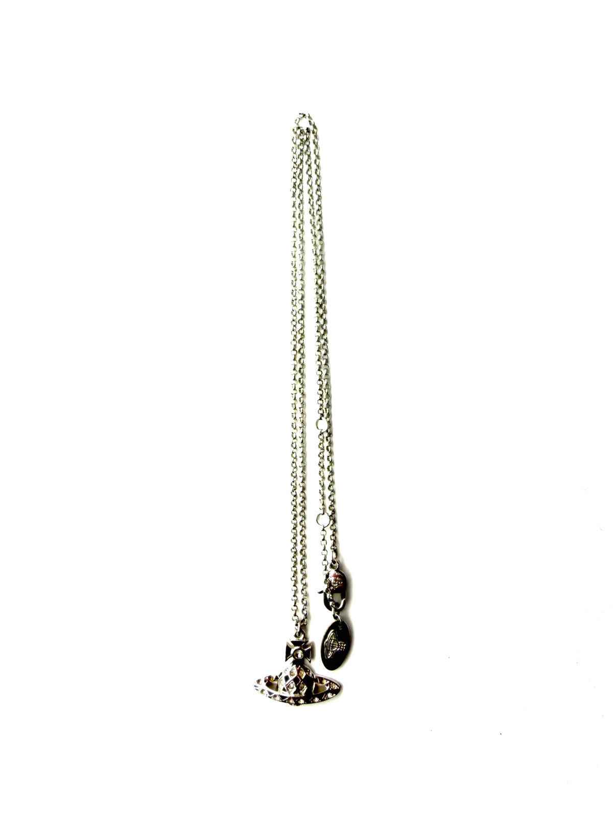 VIVIENNE WESTWOOD Gunmetal Orb Necklace