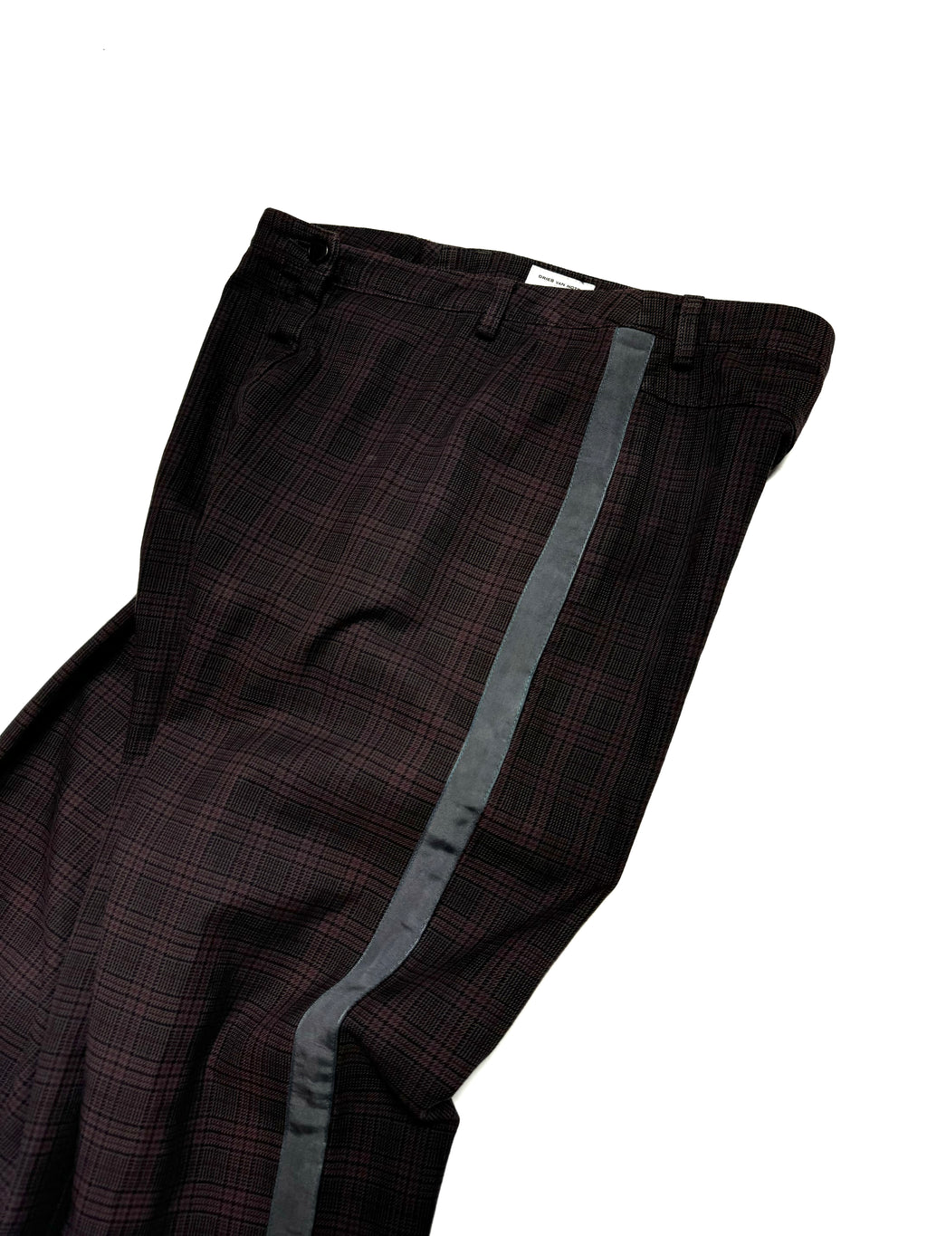 Dries Van Noten Series 40 Plaid Check Pant