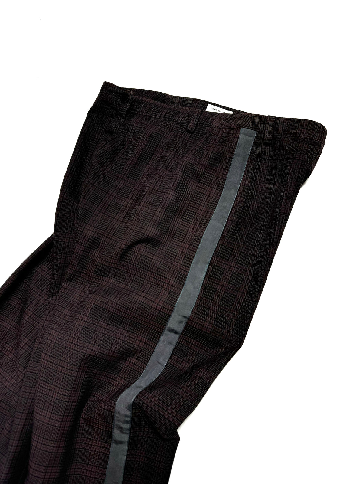 Dries Van Noten Series 40 Plaid Check Pant