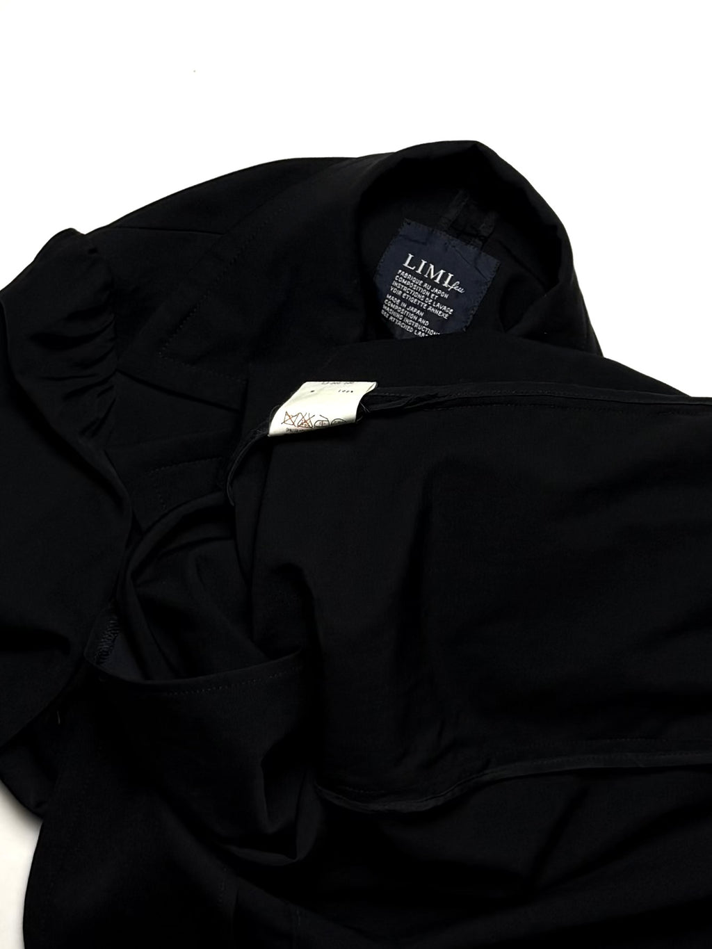 Yohji Yamamoto Y's LIMI feu Black Blazer