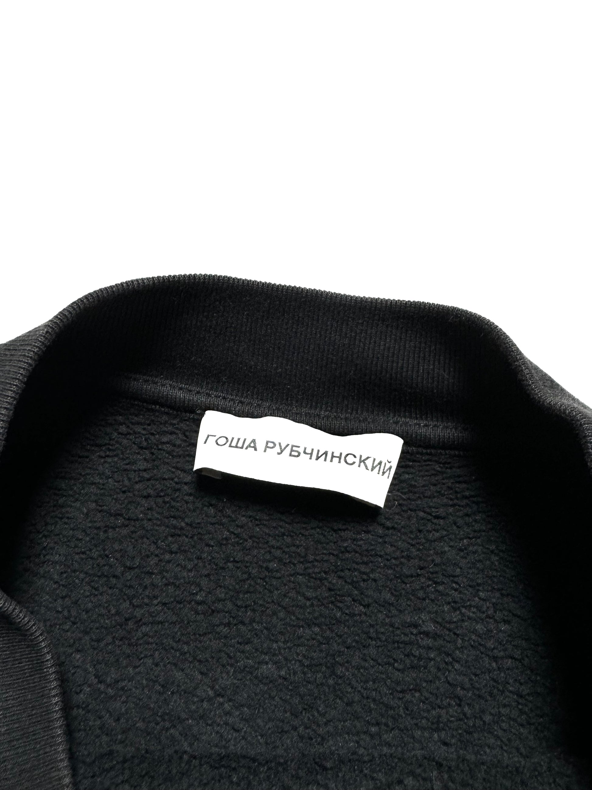 Gosha Rubchinskiy "Save and Survive" Double Cuff Sweatshirt