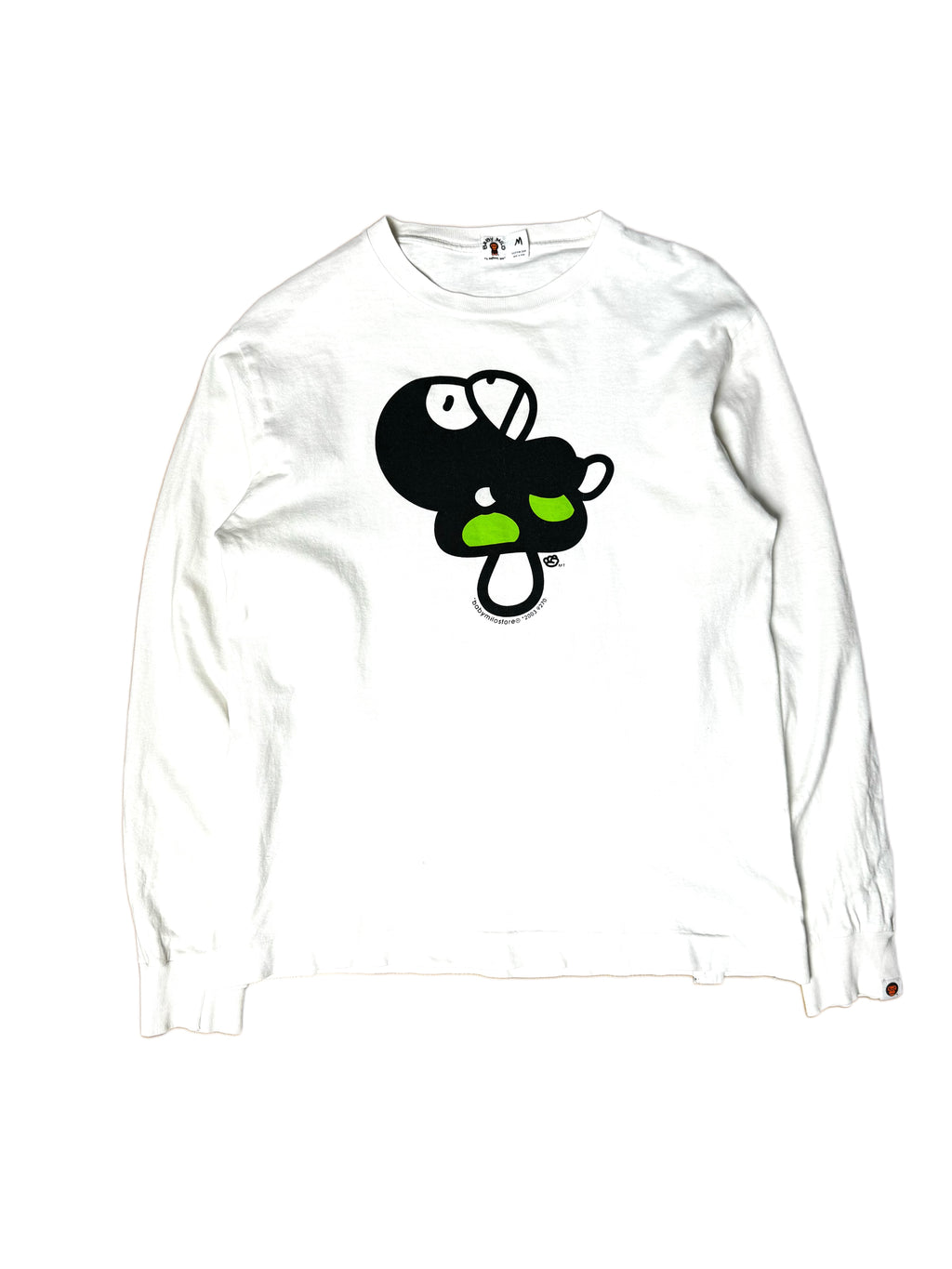 BAPE Milo 2003 Mushroom White Tee