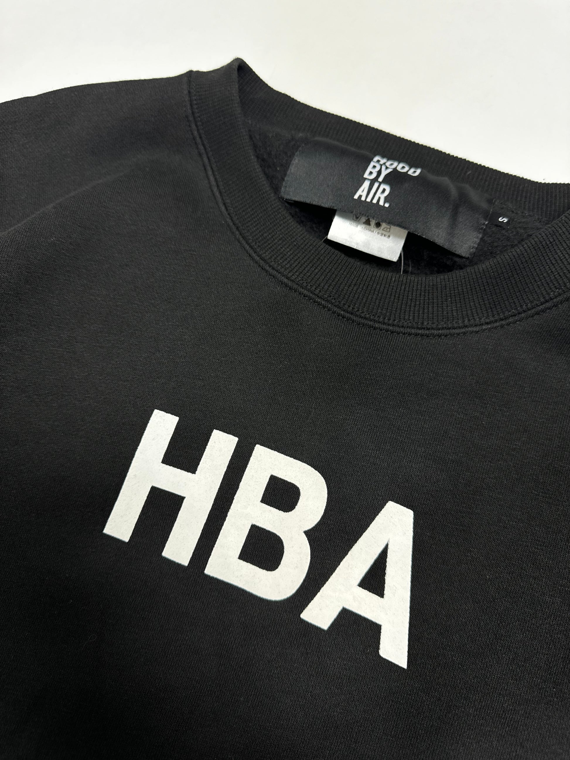 HBA Black Radioactive Crewneck
