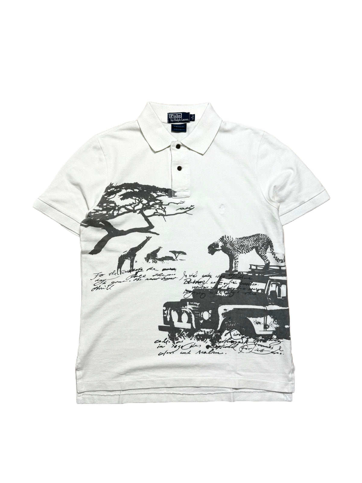 Polo by Ralph Lauren White Safari Shirt 2000s