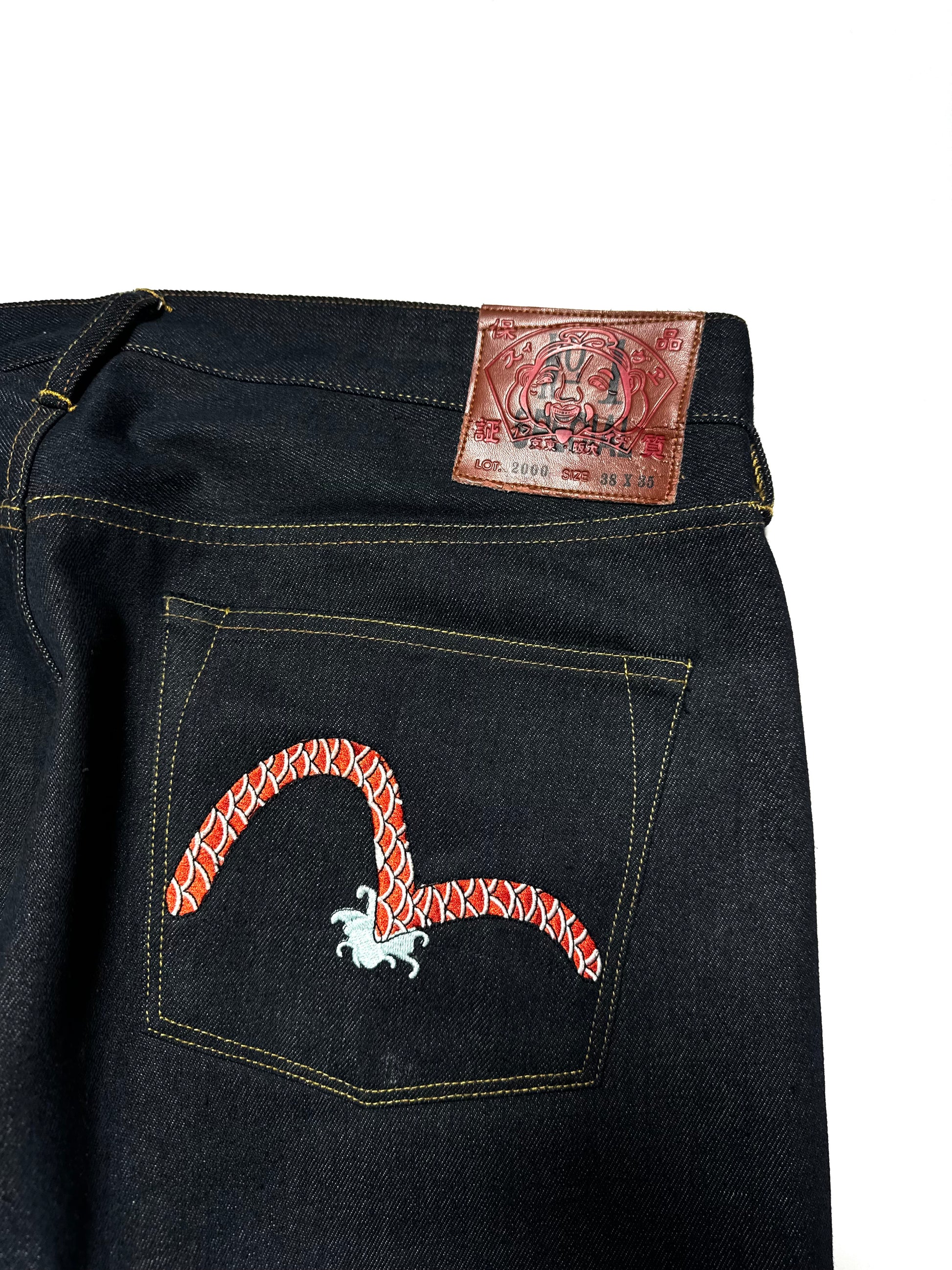 Evisu Carp No.1 Special Edition Raw Selvedge Jean