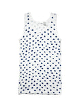 Comme des Garçons Shirt Polka Dot White Tanktop