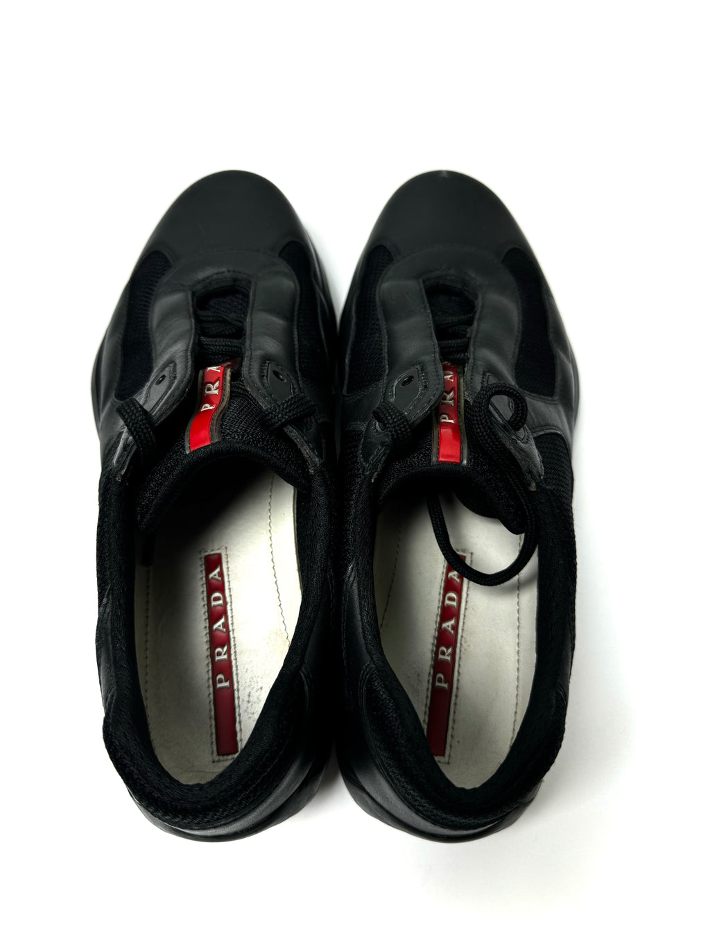 Prada Black Amercia’s Cup Shoes