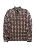 TORNADO MART Dotted Long Sleeve Shirt Red