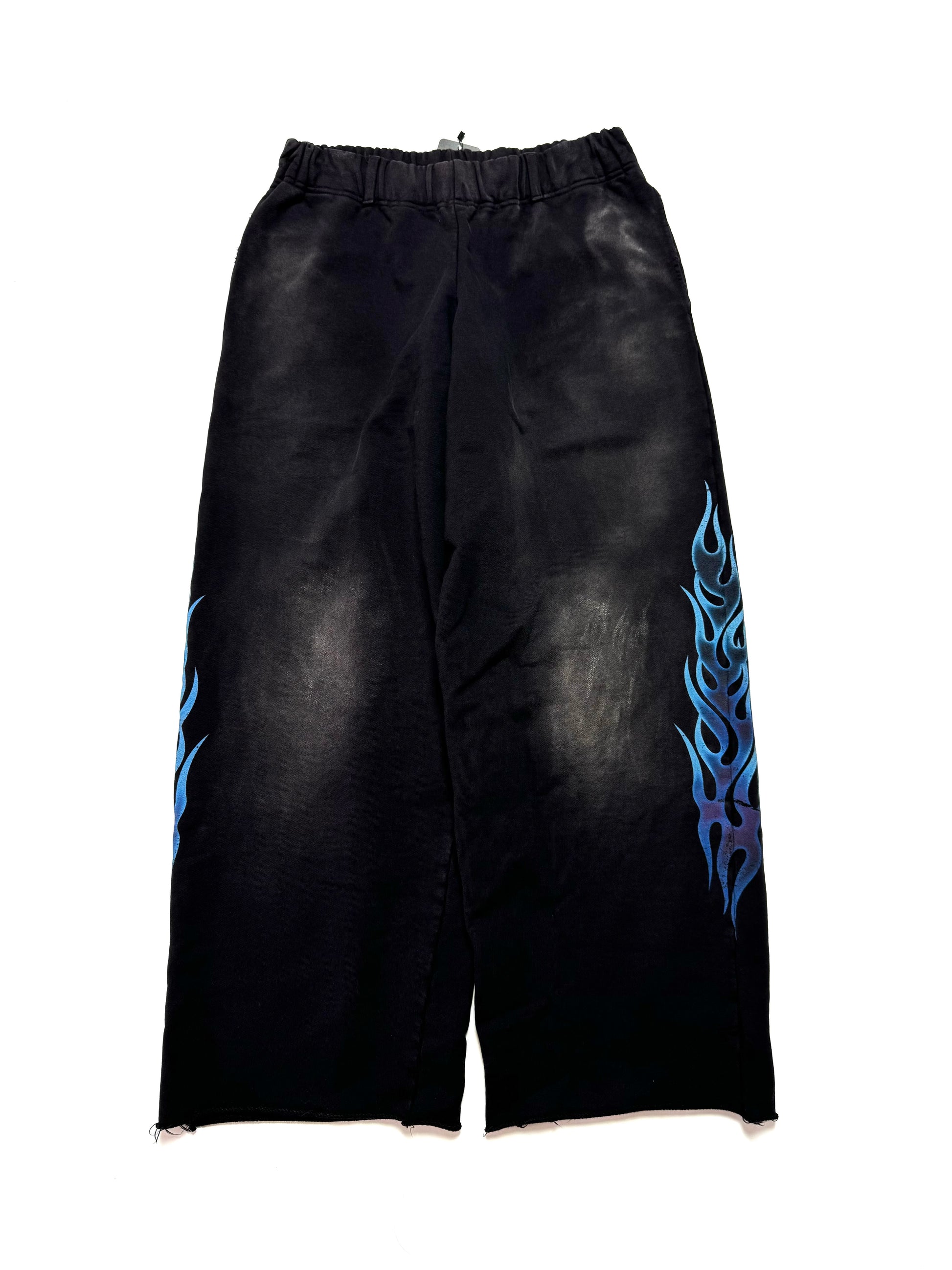 Kamiya Blue Flame Baggy Sweatpant