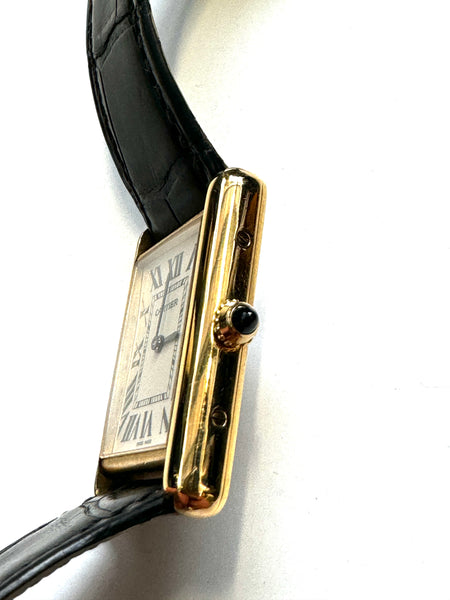 Cartier Tank Louis Watch Gold