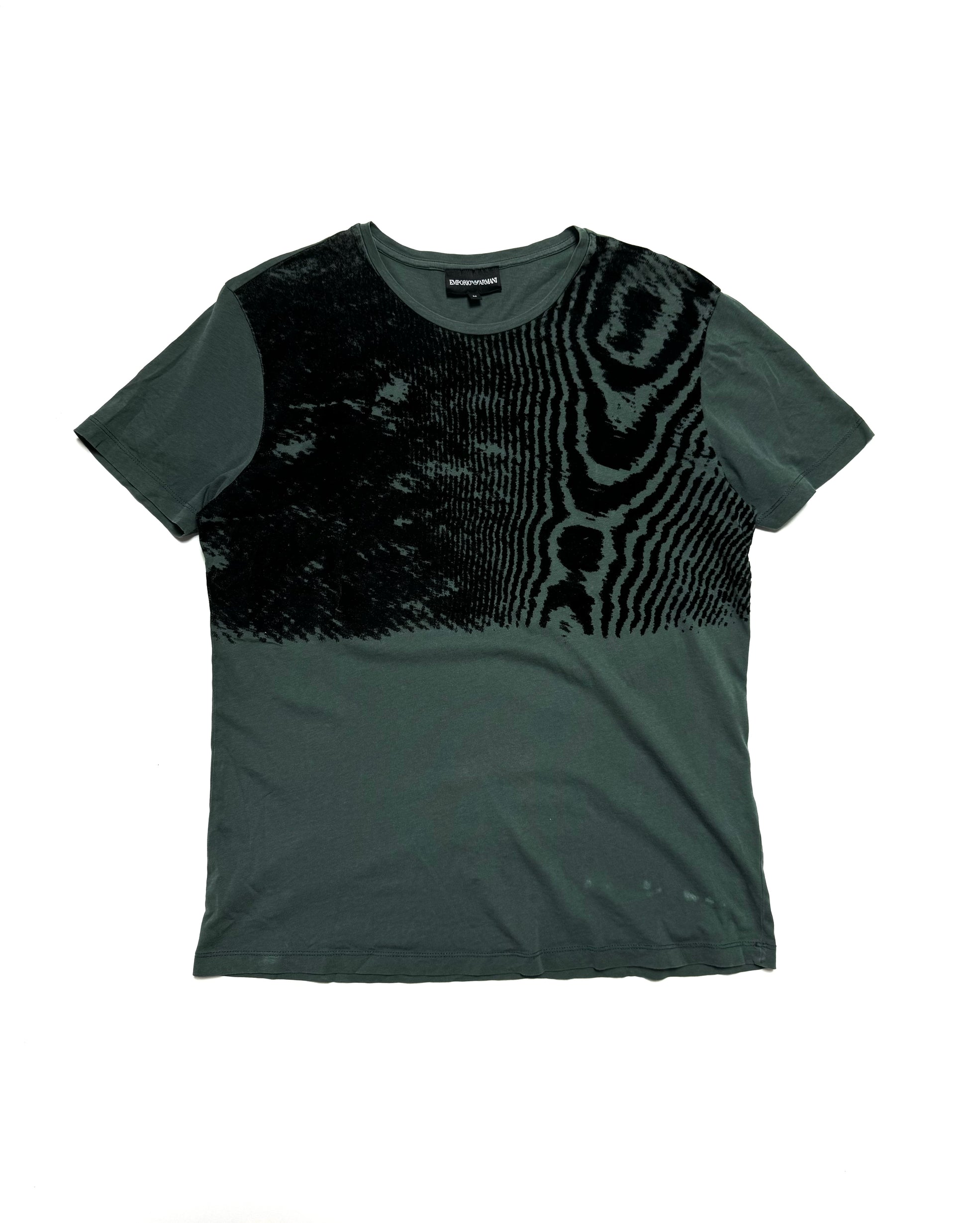 Empiror Armani Light Green Velour Tee