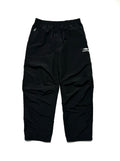 Balenciaga Unifit Sporty B Logo Track Black Nylon Pant