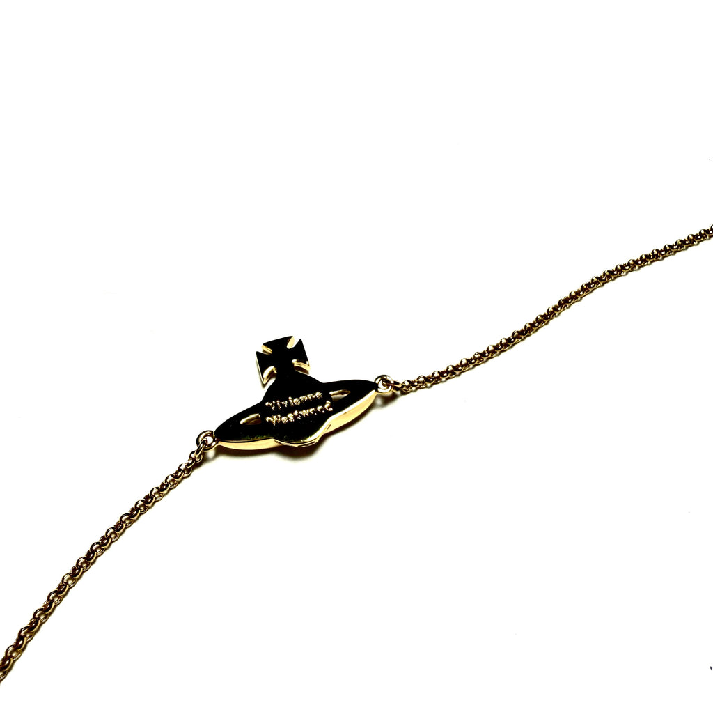 Vivienne Westwood Gold Mini Bas Relief Bracelet