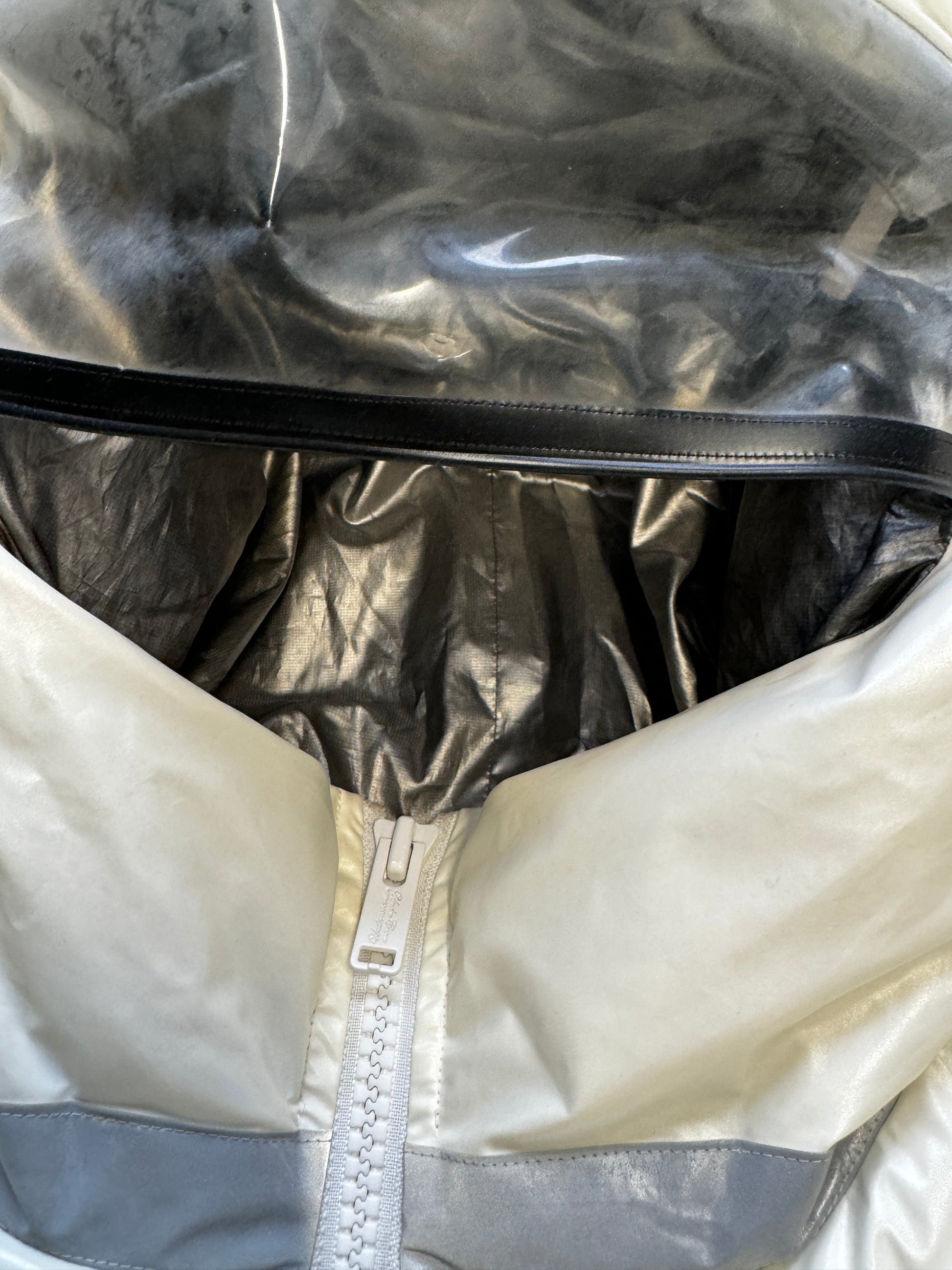 Undercover 2001: Space Odesey By Jun Takahashi Cream White Puffer Jacket