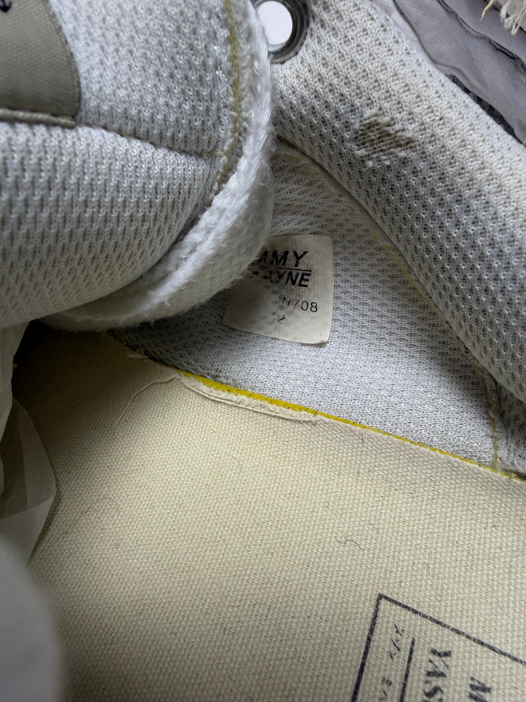 Maison Mihara Yasuhiro Wayne Puffer OG Sole Canvas Low Sneaker