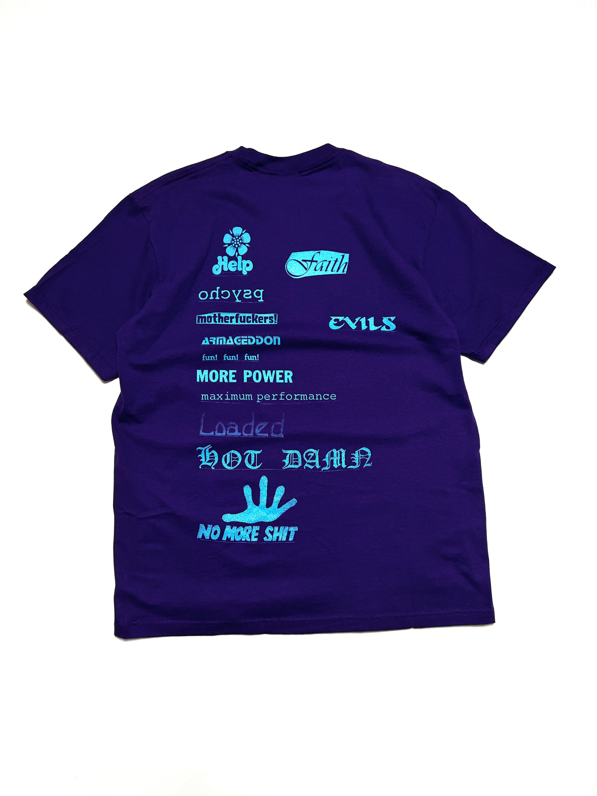 Supreme No more shit Purple  Tee
