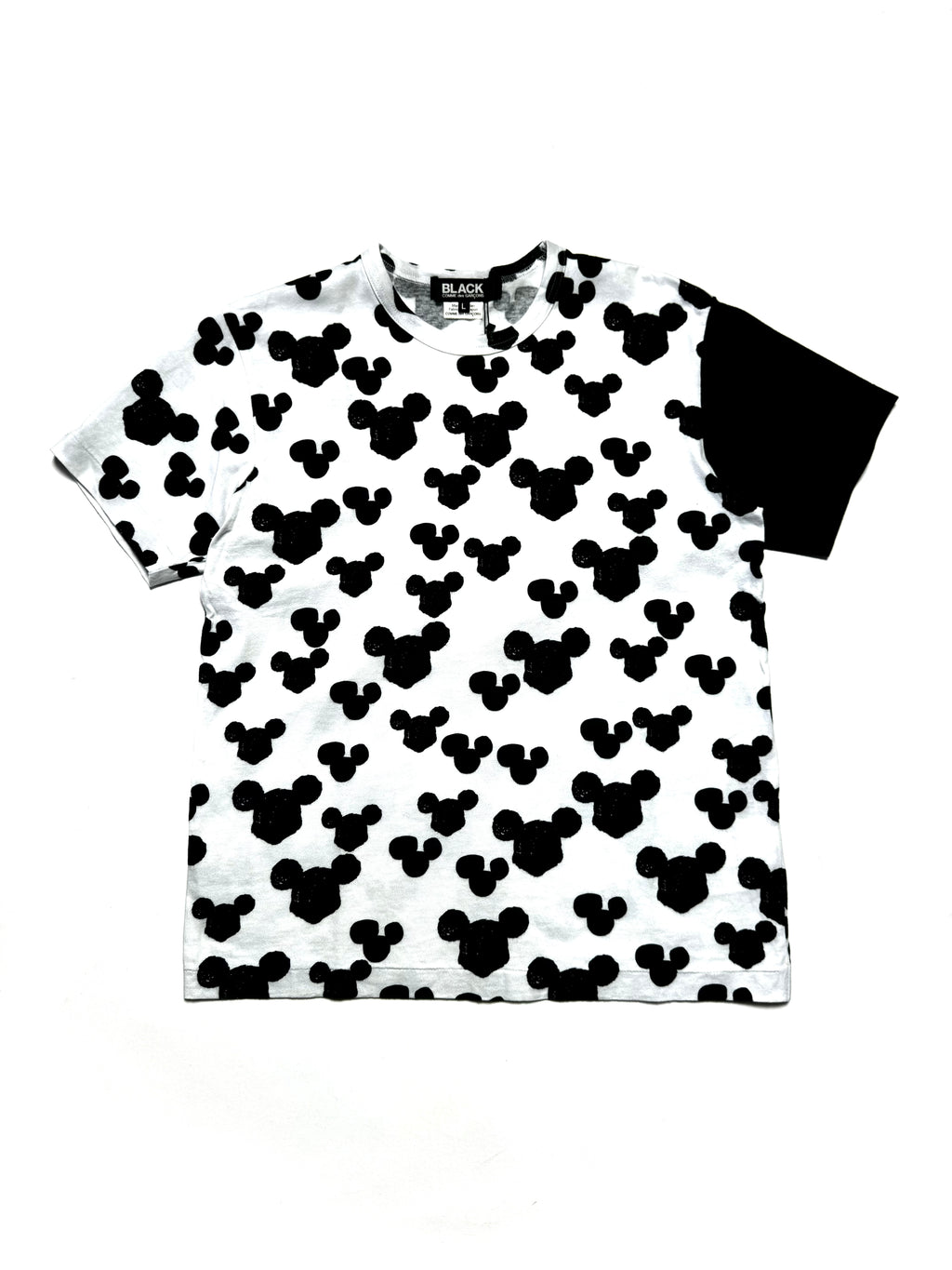 Comme des Garçons Black Mickey White Tee