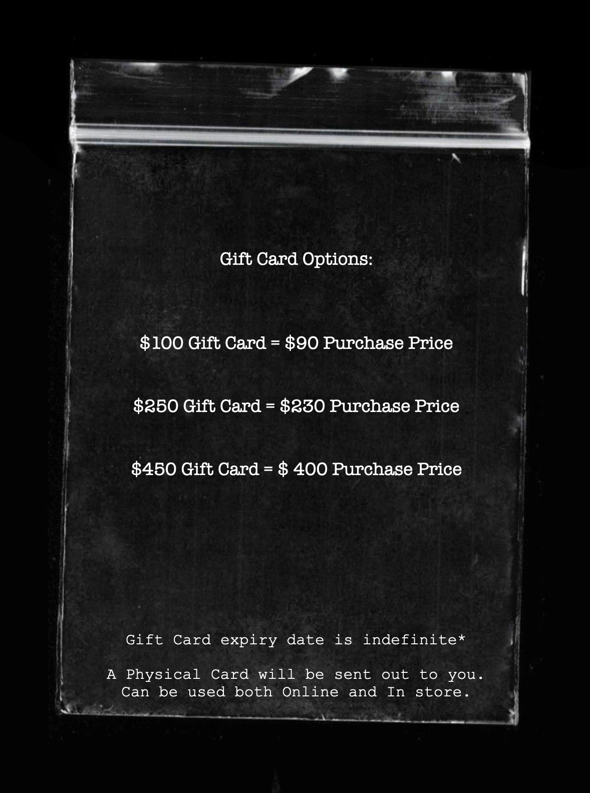 VV Gift Card
