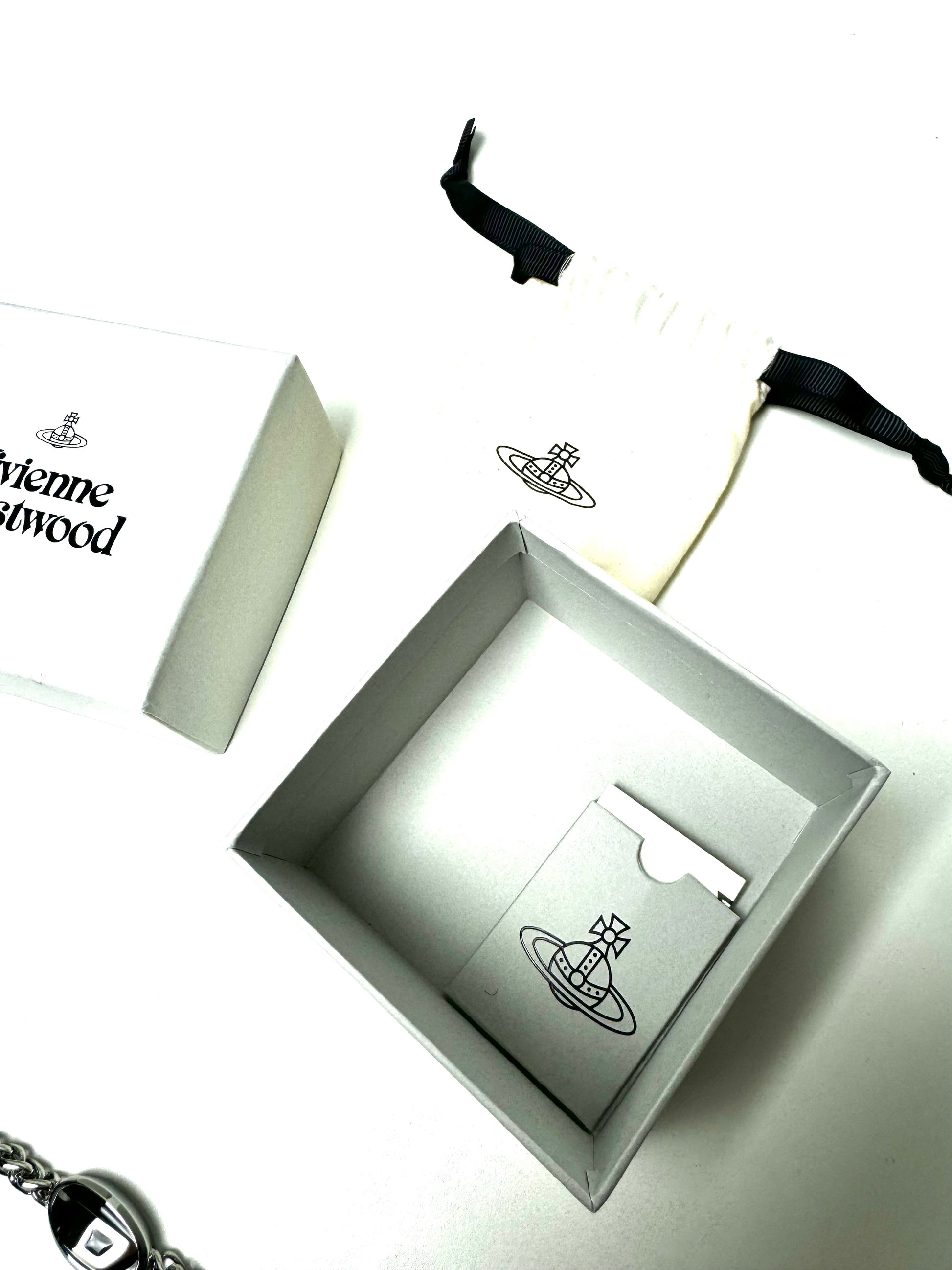 Vivienne Westwood Silver Pendant Necklace