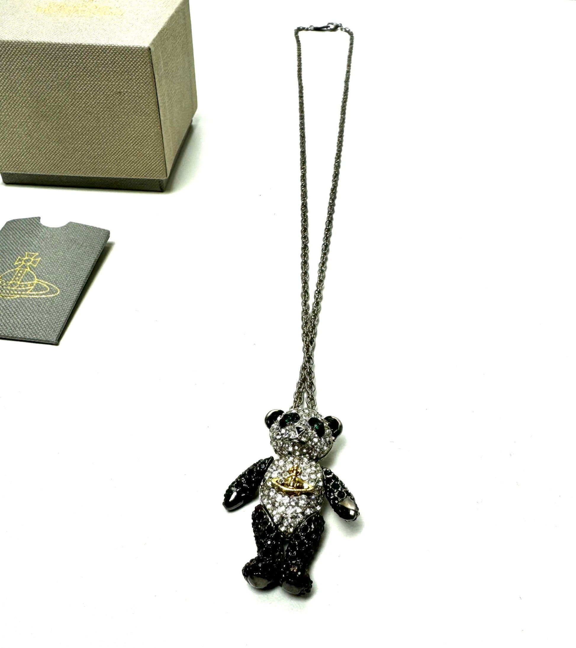 Vivienne Westwood Panda Pendant Necklace