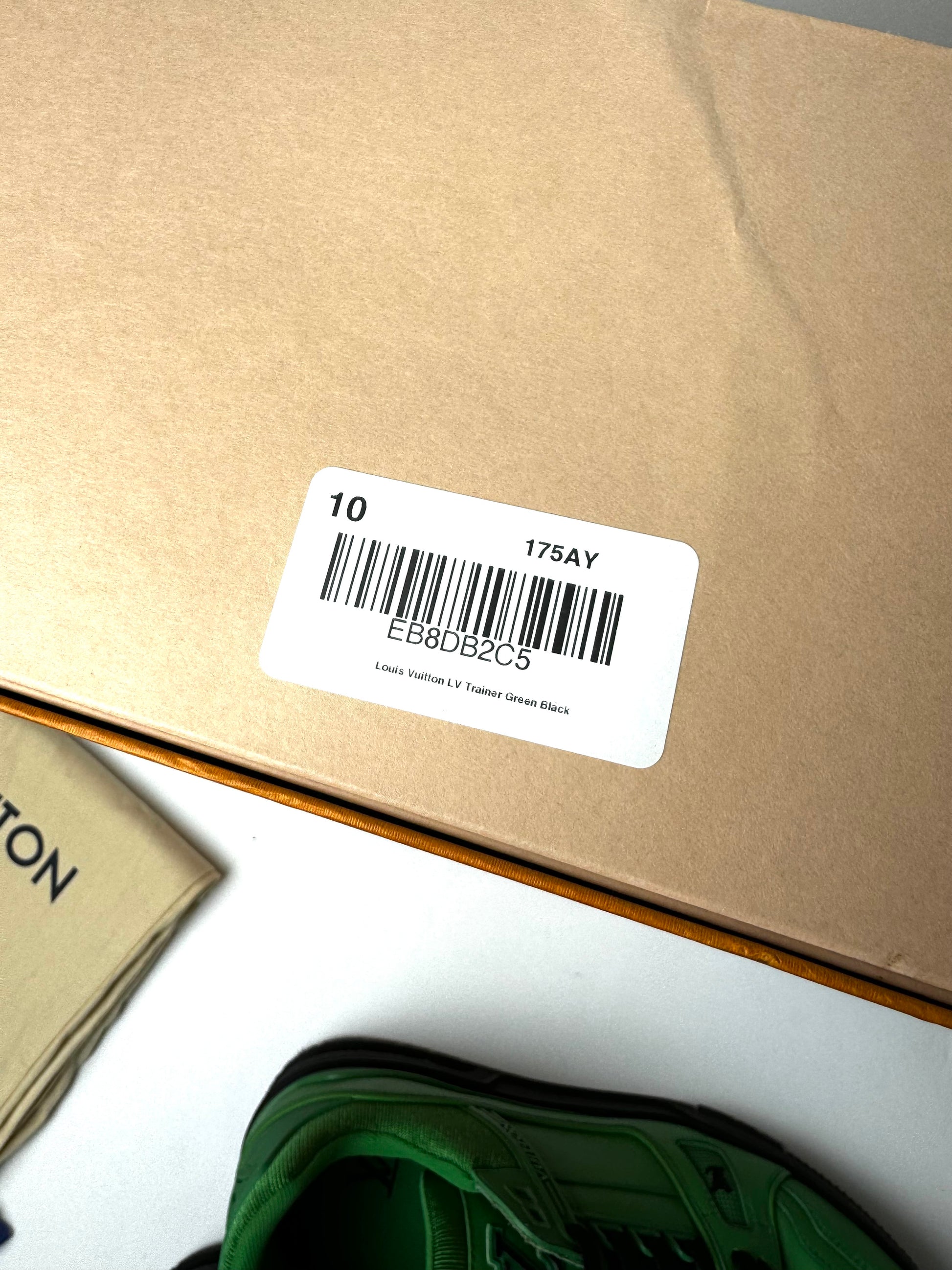 Louis Vittuon x Virgil Abloh Green Sneaker