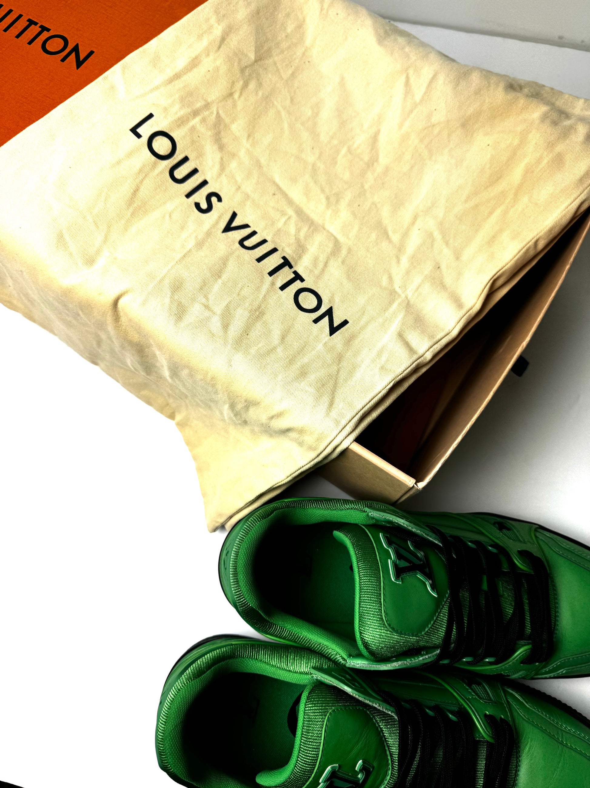 Louis Vittuon x Virgil Abloh Green Sneaker