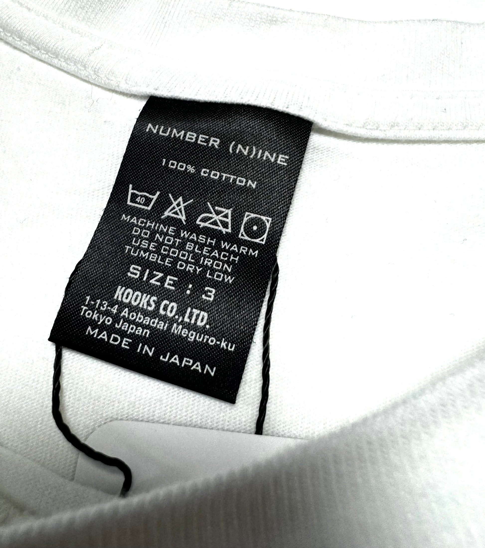 Number Nine x Coke Cola White Tee (2015)