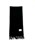 Saint Laurent YSL Vintage Black Scarf