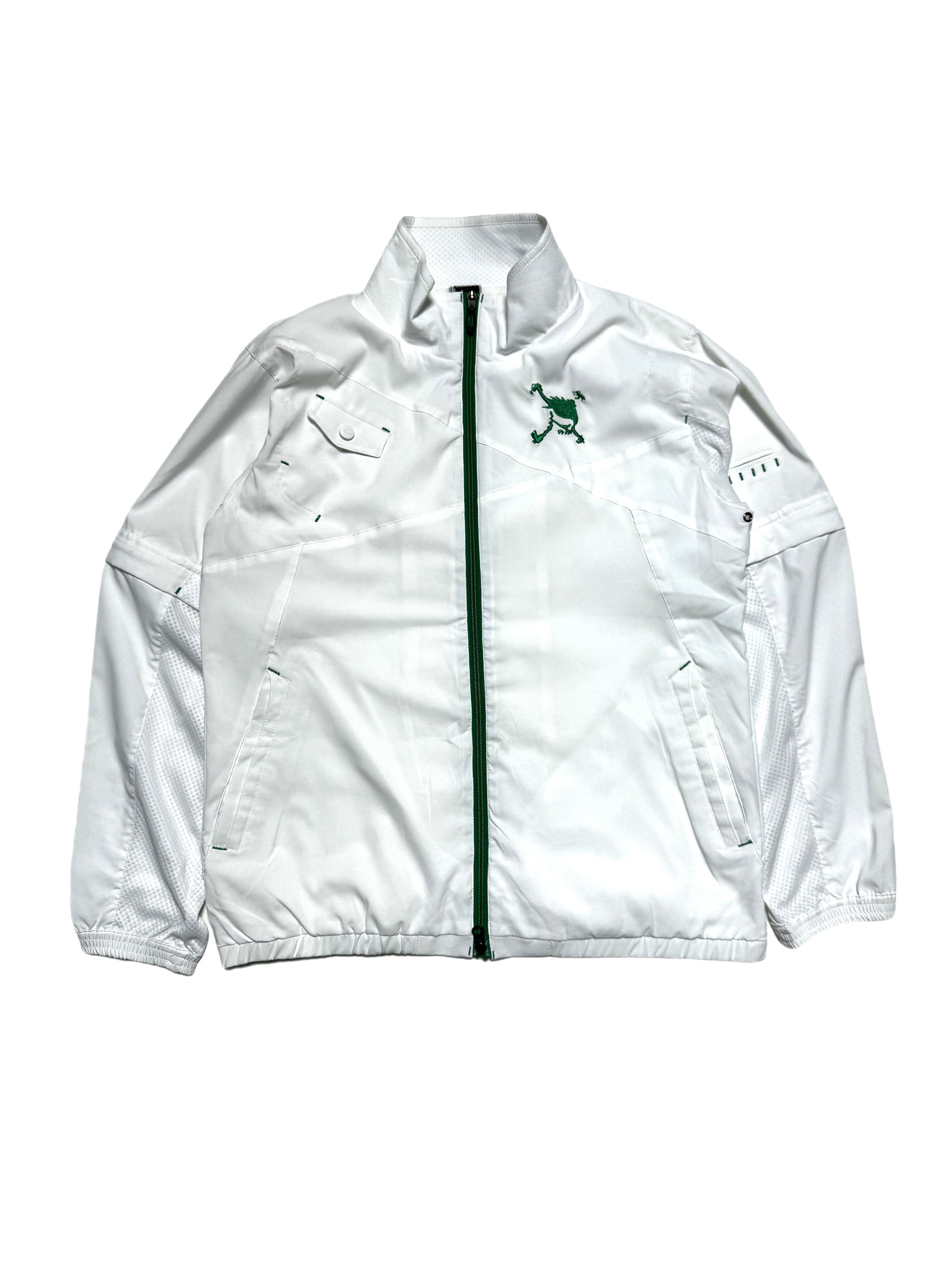 Oakley 2000s Skull White 2-1 Way Jacket