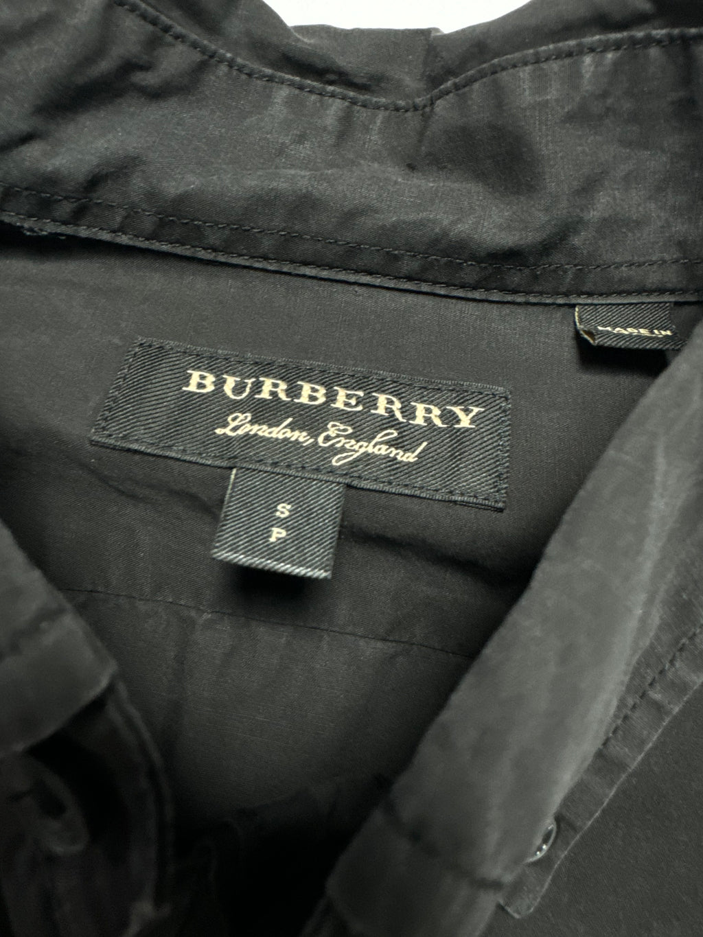 Burberry Black Dress Shirt