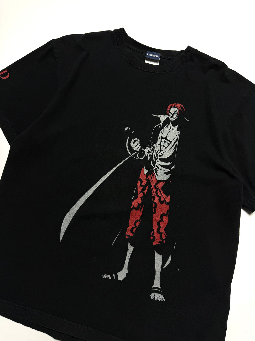 One Piece x Cospa Shanks Black Tee