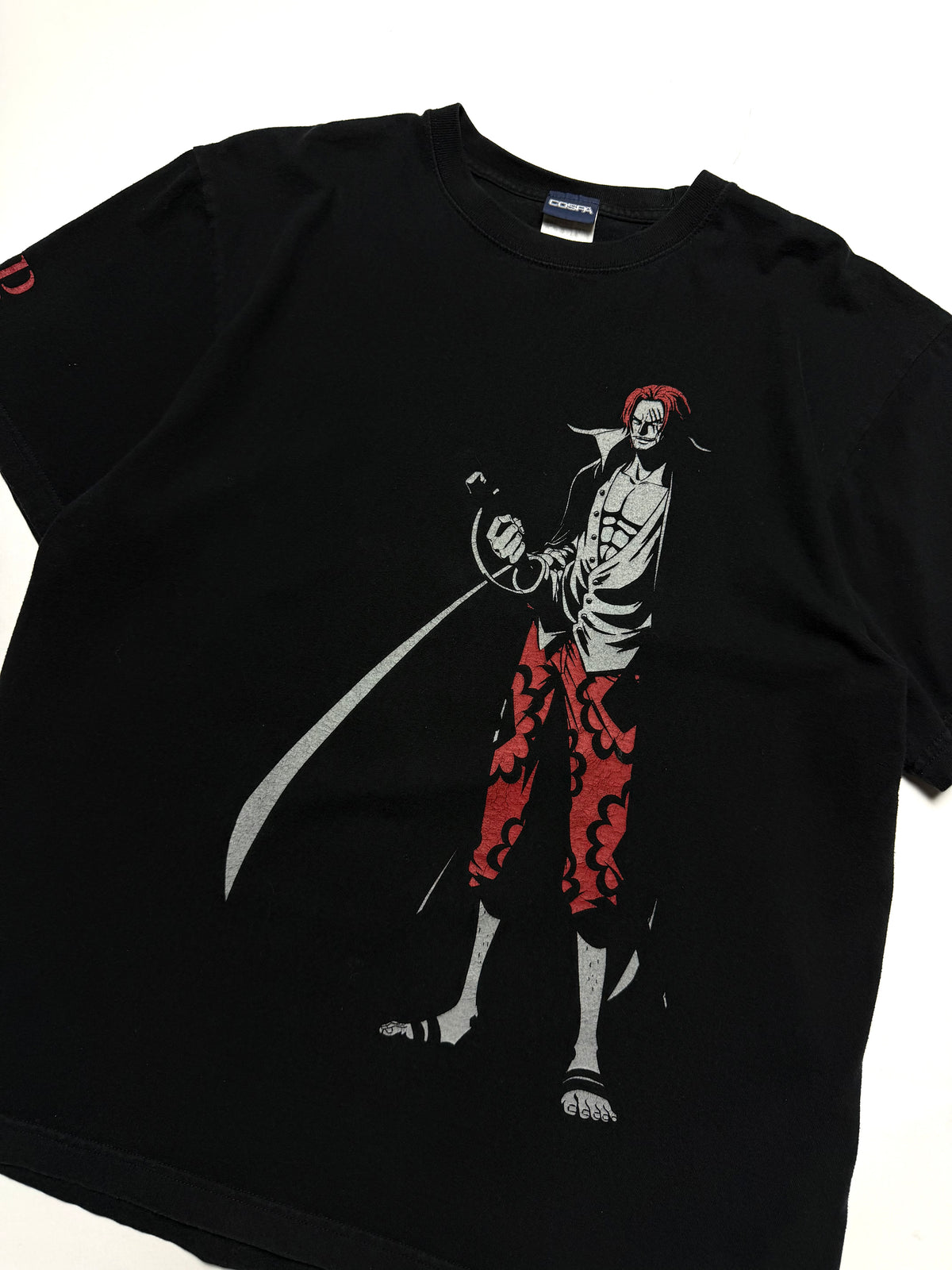 One Piece x Cospa Shanks Black Tee